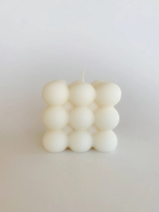 Cube Bubble Candle Pure Mood Candle Co.