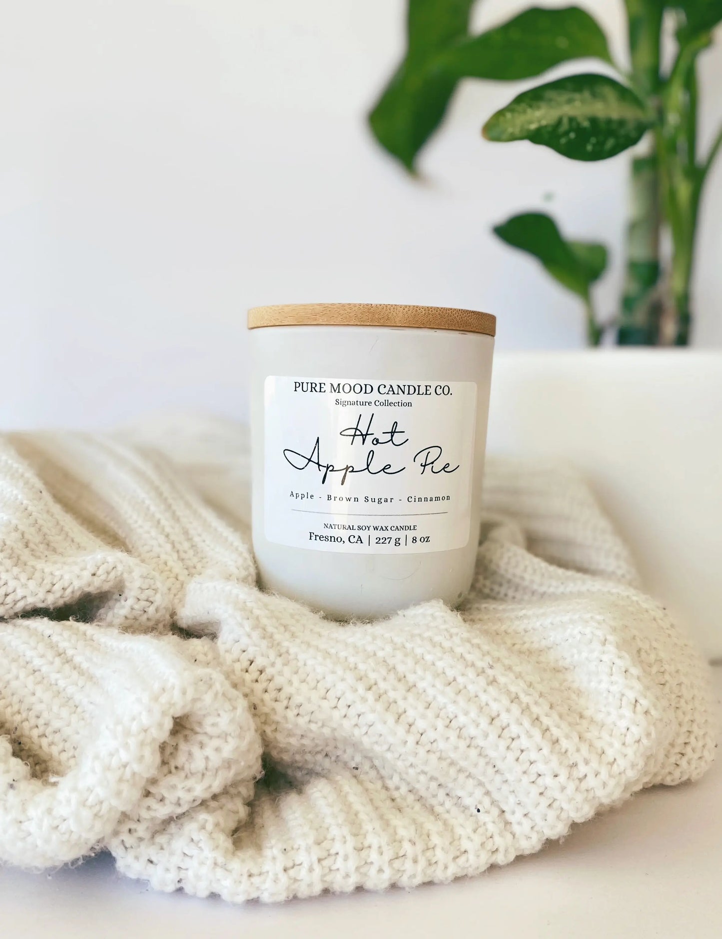 Hot Apple Pie Candle Pure Mood Candle Co.