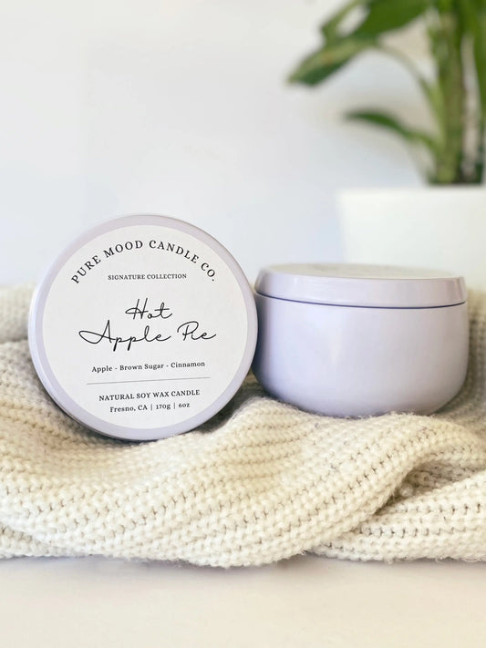 Hot Apple Pie Candle Pure Mood Candle Co.