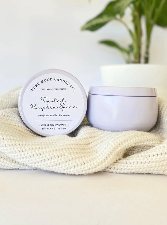 Toasted Pumpkin Spice Candle Pure Mood Candle Co.