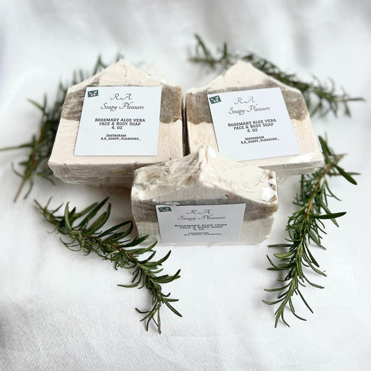 Aloe Vera Rosemary Soap R.A. Soapy Pleasure