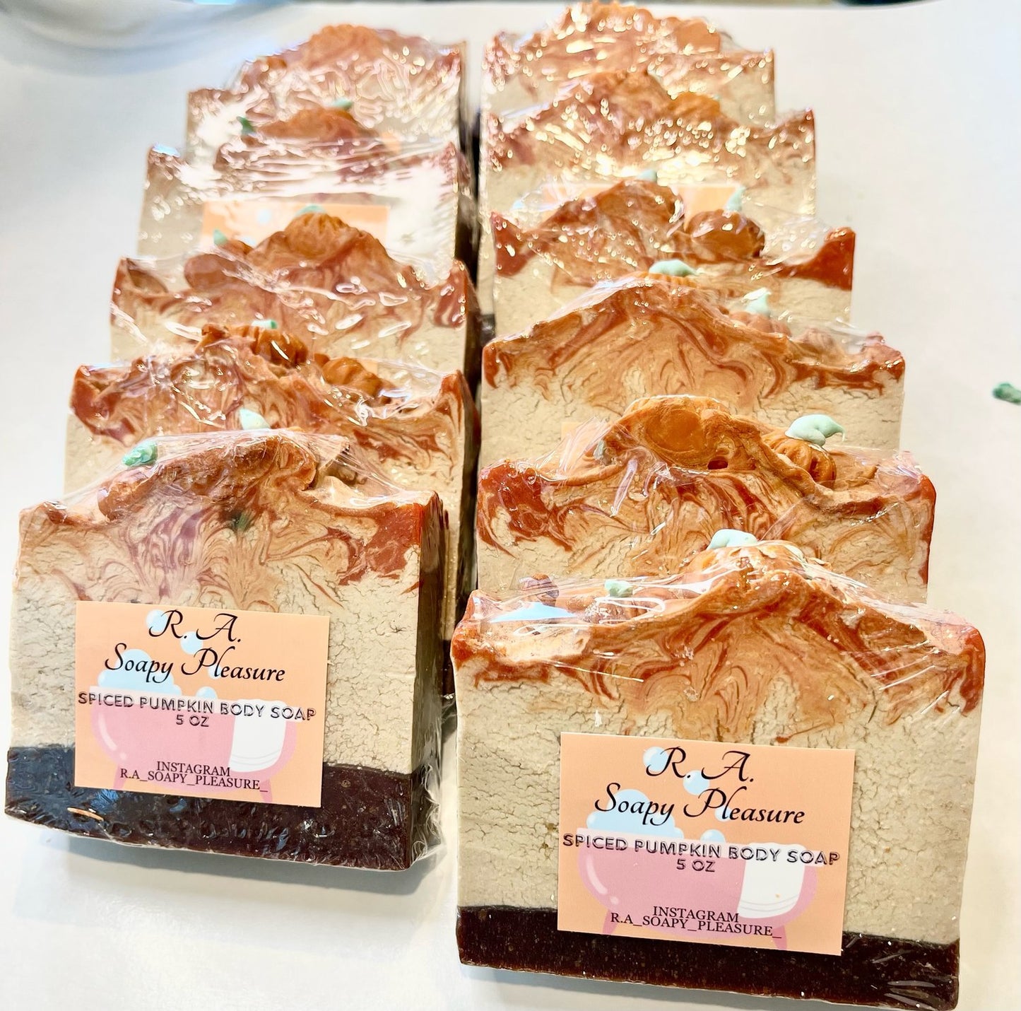 Spiced Pumpkin Soap R.A. Soapy Pleasure