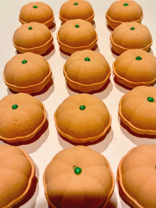 Pumpkin Bath Bombs R.A. Soapy Pleasure