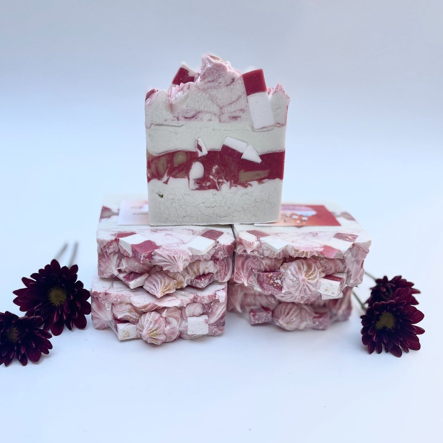 Candy Cane Lane Soap R.A. Soapy Pleasure