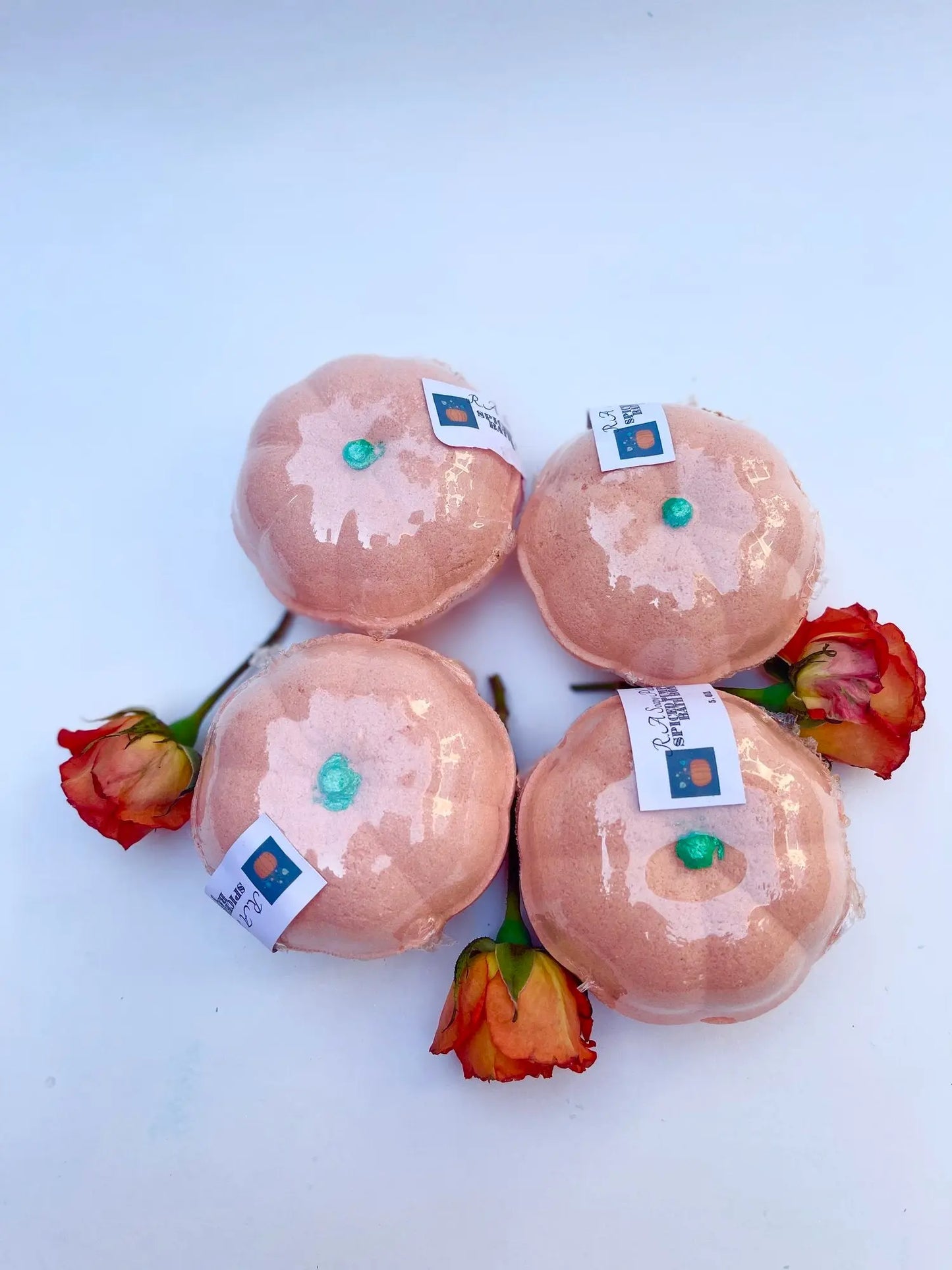 Pumpkin Bath Bombs R.A. Soapy Pleasure
