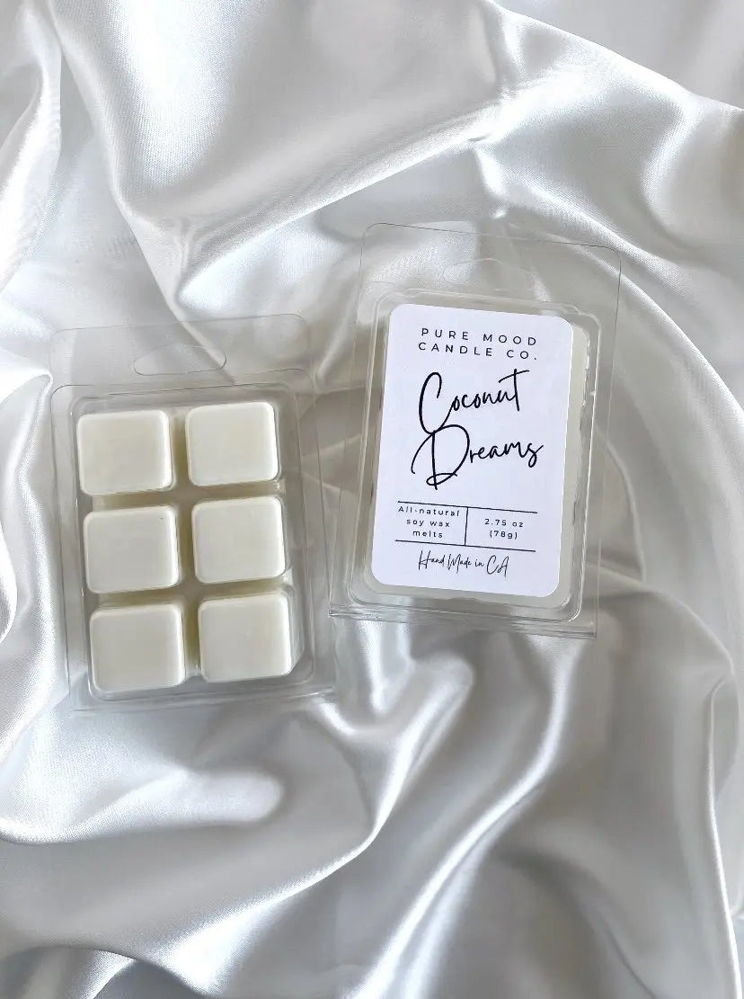 Coconut Dreams Wax Melt Pure Mood Candle Co.