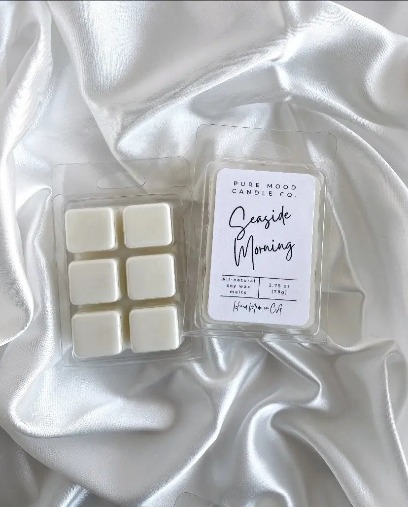 Seaside Morning Wax Melt Pure Mood Candle Co.