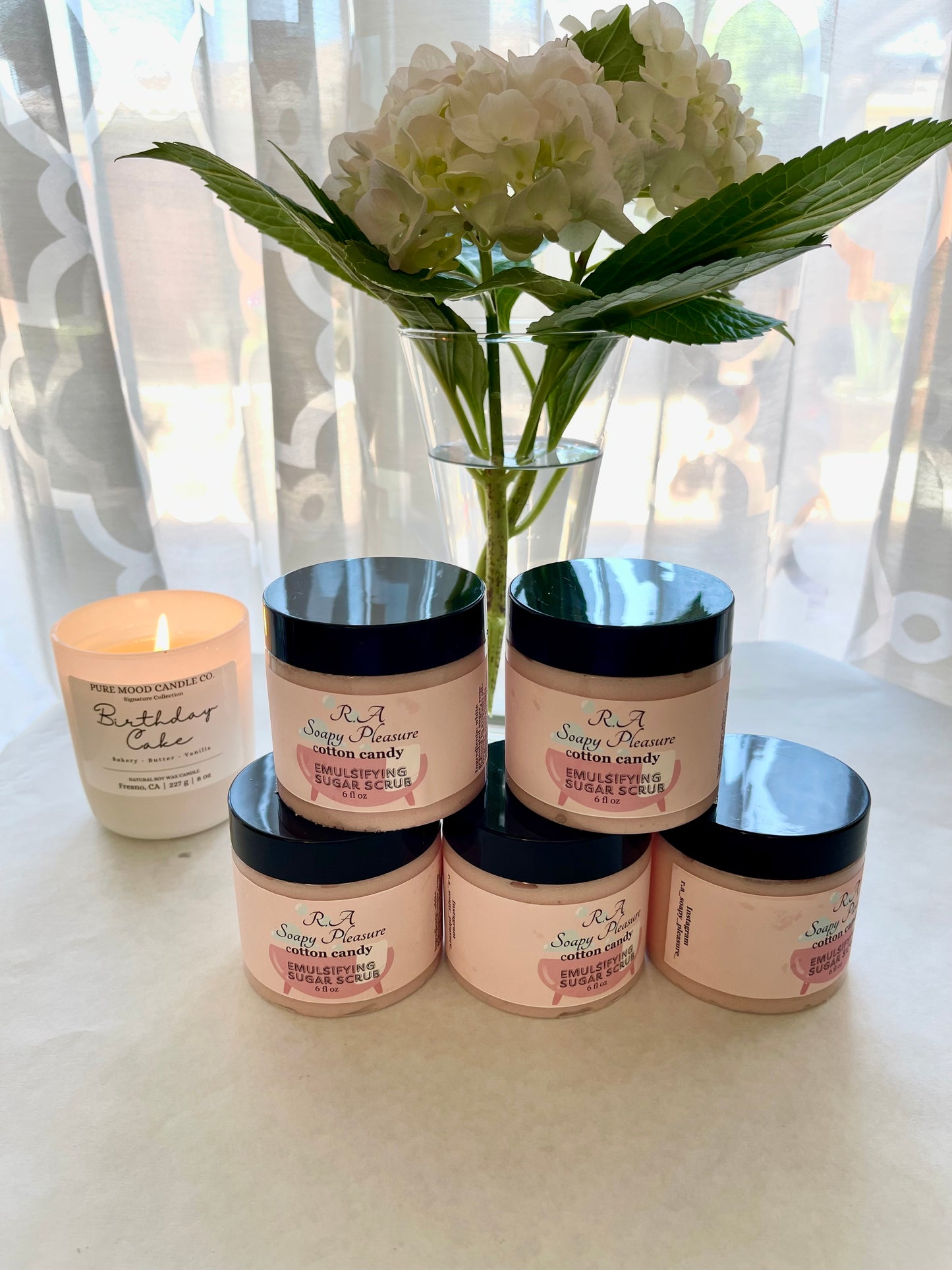 Emulsified Body Sugar Scrubs