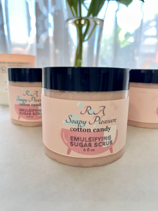 Emulsified Body Sugar Scrubs