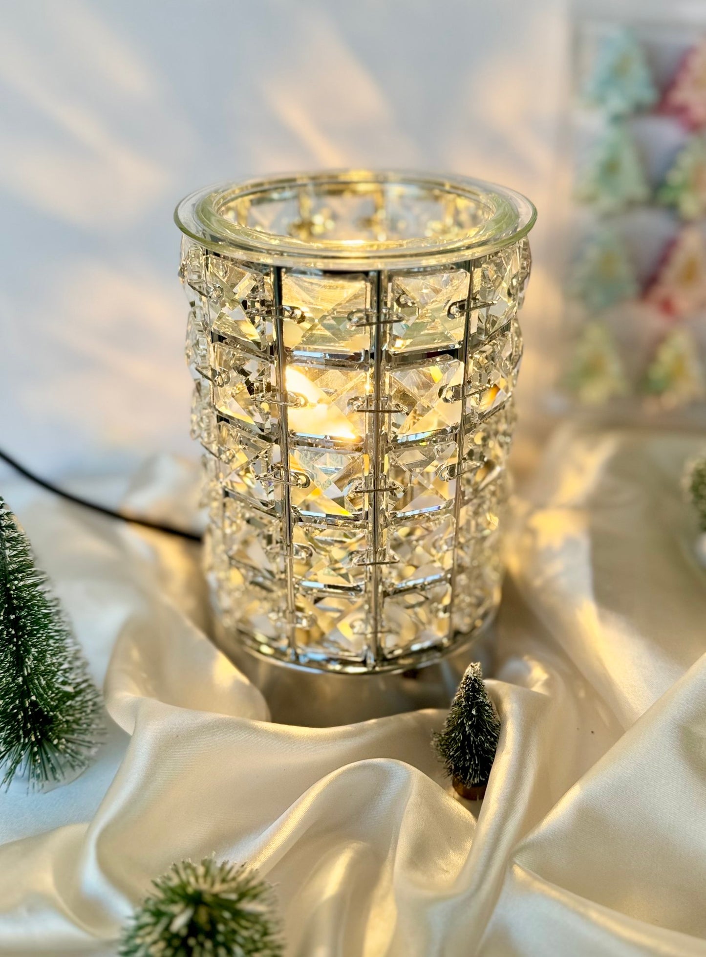 Crystal Wax Warmer Pure Mood Candle Co.