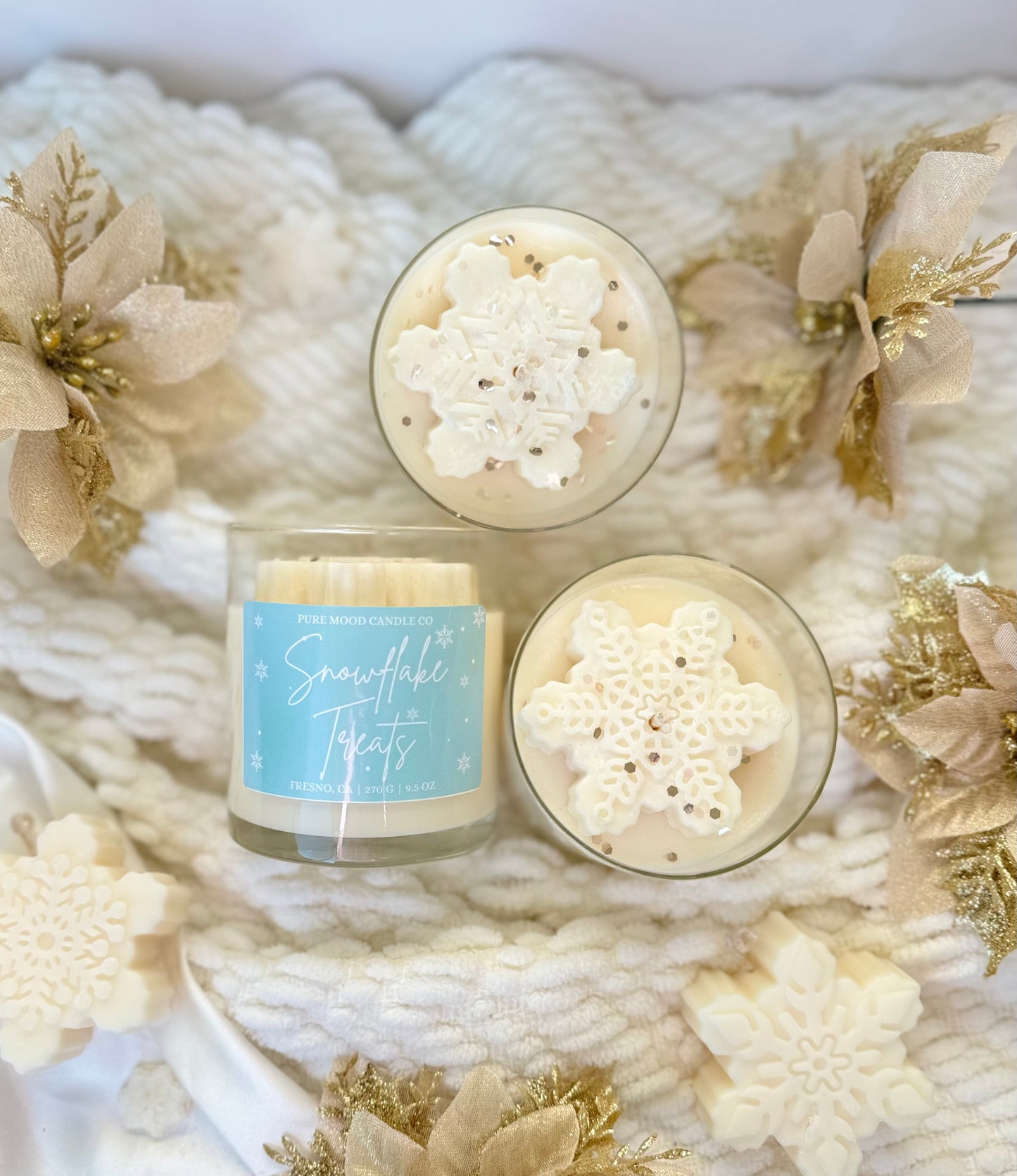 Snowflake Treats Candle