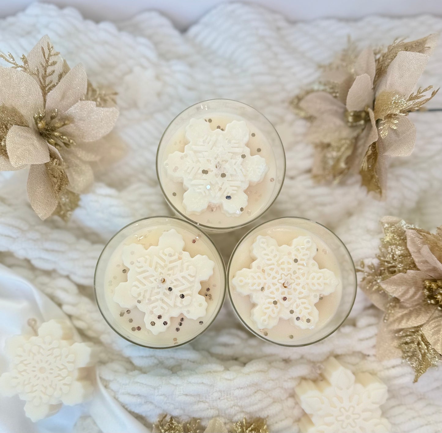 Snowflake Treats Candle