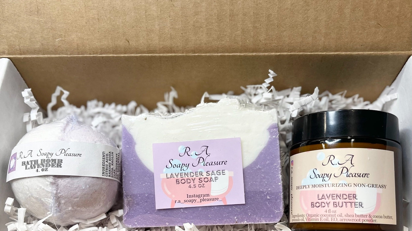 Fall Collection Gift Box R.A. Soapy Pleasure